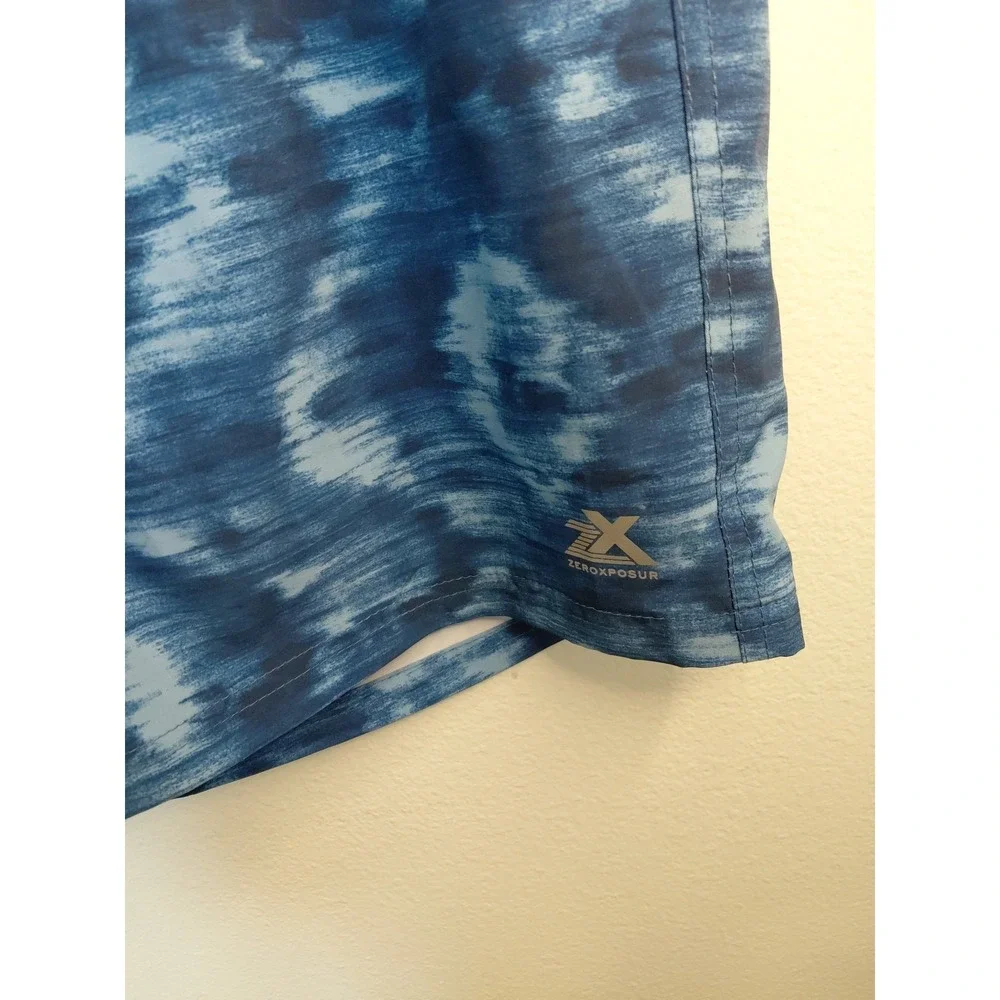 XeroExposure Mens Sz L‎ Blue Board Shorts Swim Vaca Surf Casual